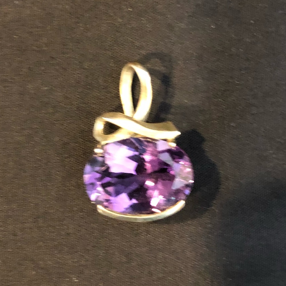 Purple pendant